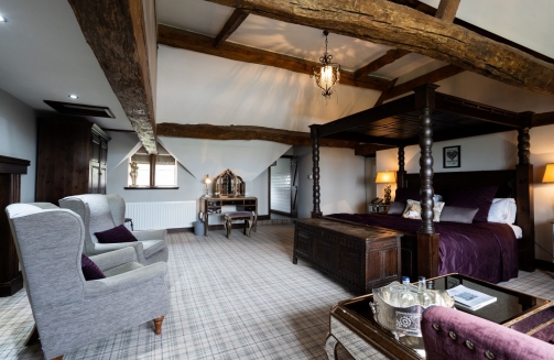 Weston Hall Bridal Suite'